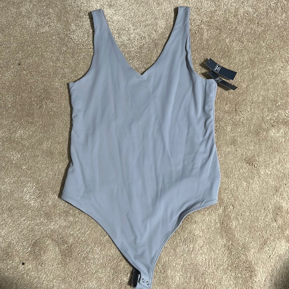 Light blue Abercrombie bodysuit
